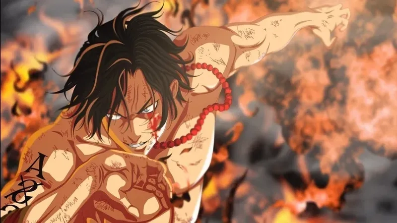 Ảnh đôi tuyệt đẹp portgas d ace and yamato