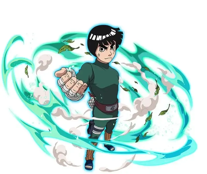 Khoảnh khắc dễ thương tenten and rock lee