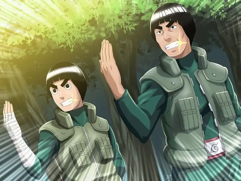 Sức mạnh khủng khiếp từ rock lee bát môn độn giáp