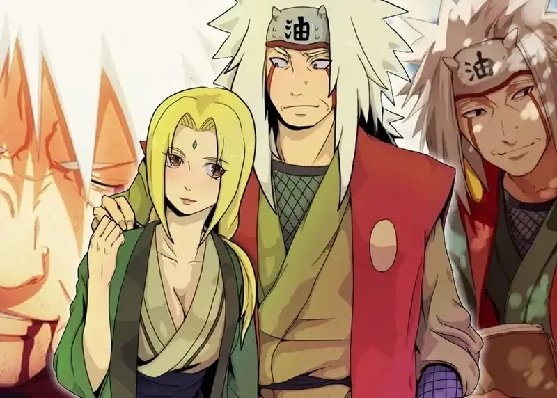 Fan xúc động với tsunade x jiraiya