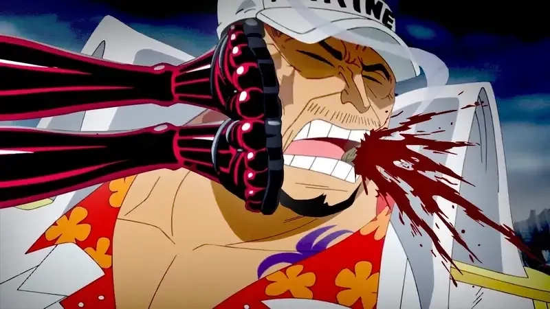 Ai mạnh hơn trong kuzan vs akainu