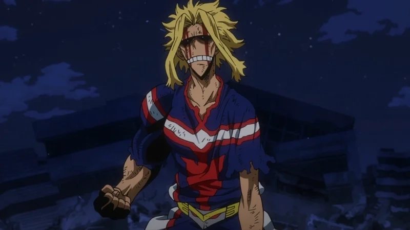 Thần tượng bất bại all might anime