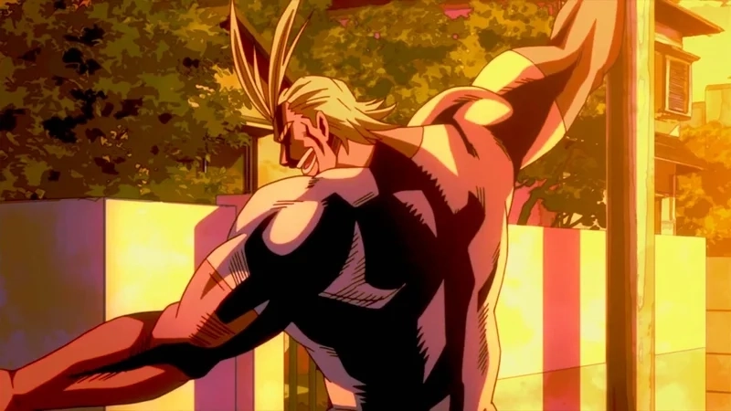 Nghệ thuật fanmade về all might art độc đáo
