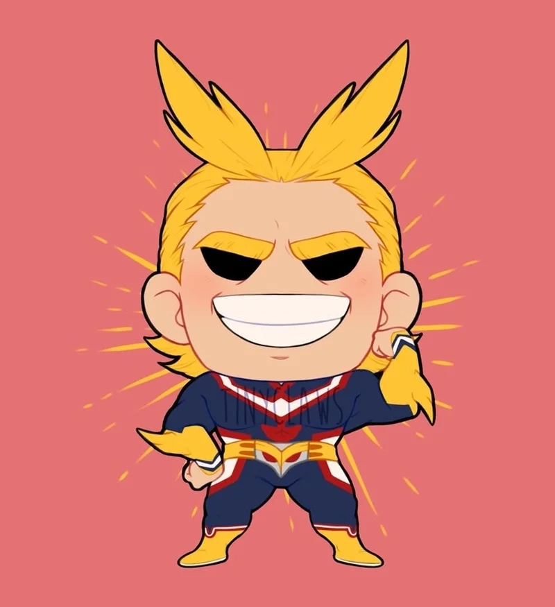 Khoảnh khắc căng thẳng all might vs nomu manga