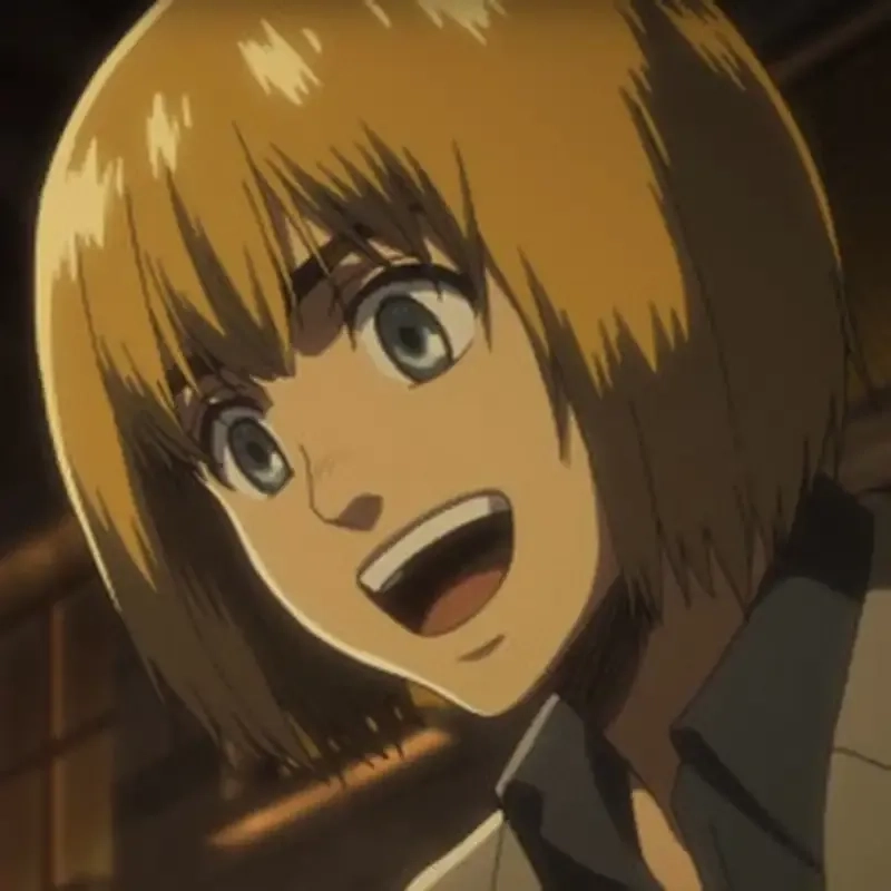 Tình bạn lâu năm giữa eren và armin trong ảnh