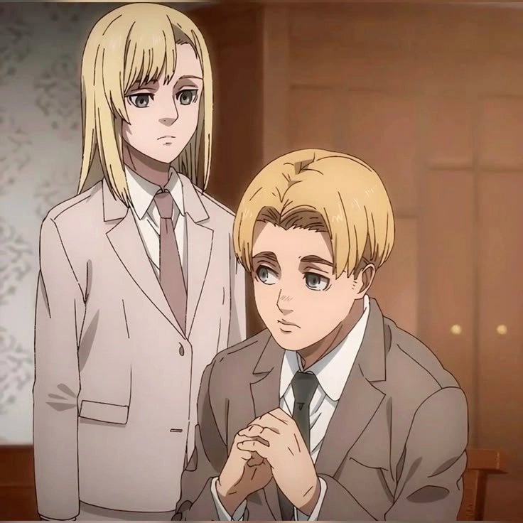 Tình bạn mạnh mẽ mikasa x armin qua ảnh