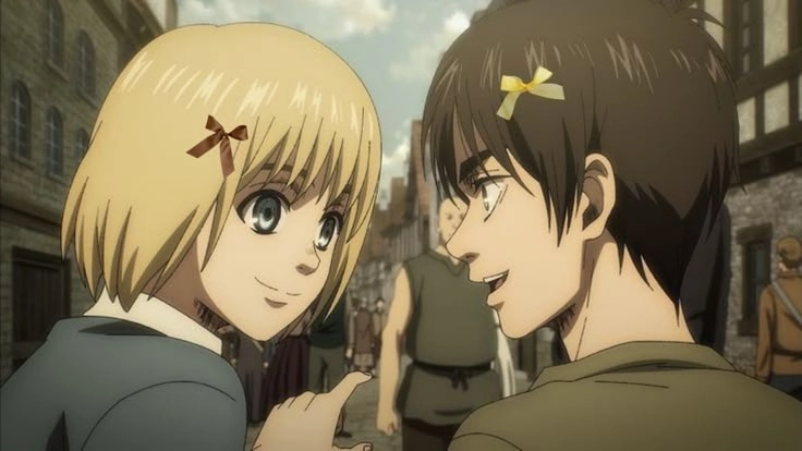 Câu hỏi tình cảm armin và annie có yêu nhau không