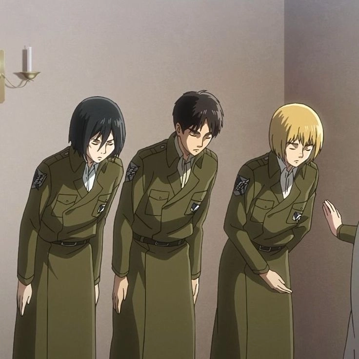 Ảnh nhóm đặc sắc mikasa eren armin cực đẹp