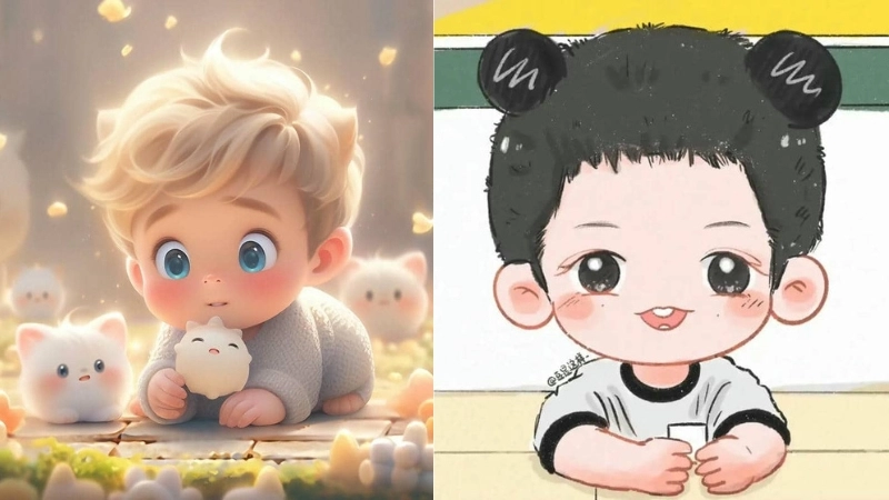 Chibi bé trai là như thế nào để gây sốt mạng