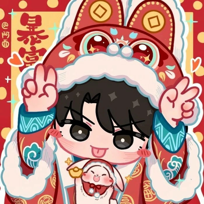Ngắm bộ sưu tập chibi tết cute dễ thương ngất ngây