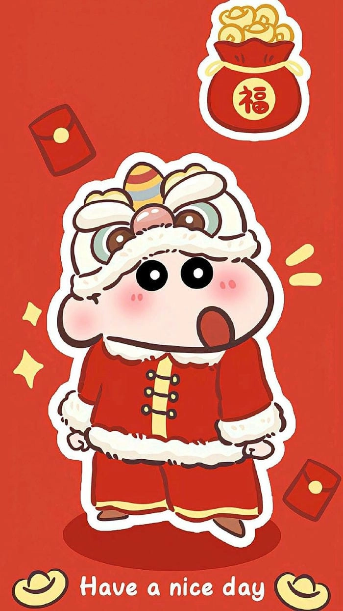 Bộ ảnh chibi ghép mặt tết đang hot trên mạng