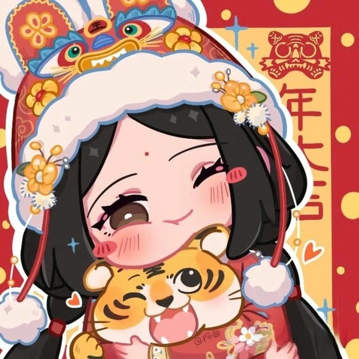 Cùng bé xem bộ anime chibi tết cute siêu cấp