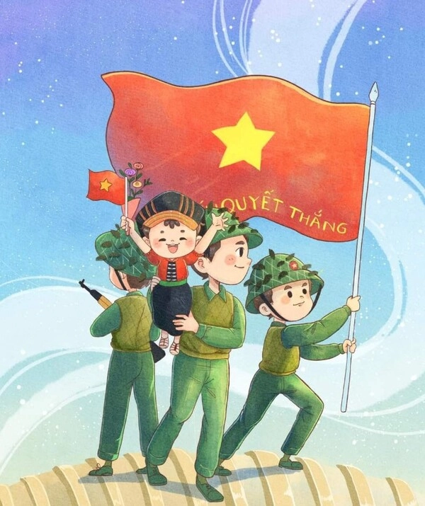 Hình bộ đội hải quân chibi cực ngầu