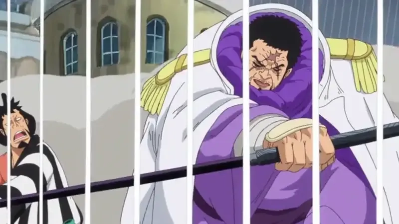 Fujitora sức mạnh công lý mù lòa