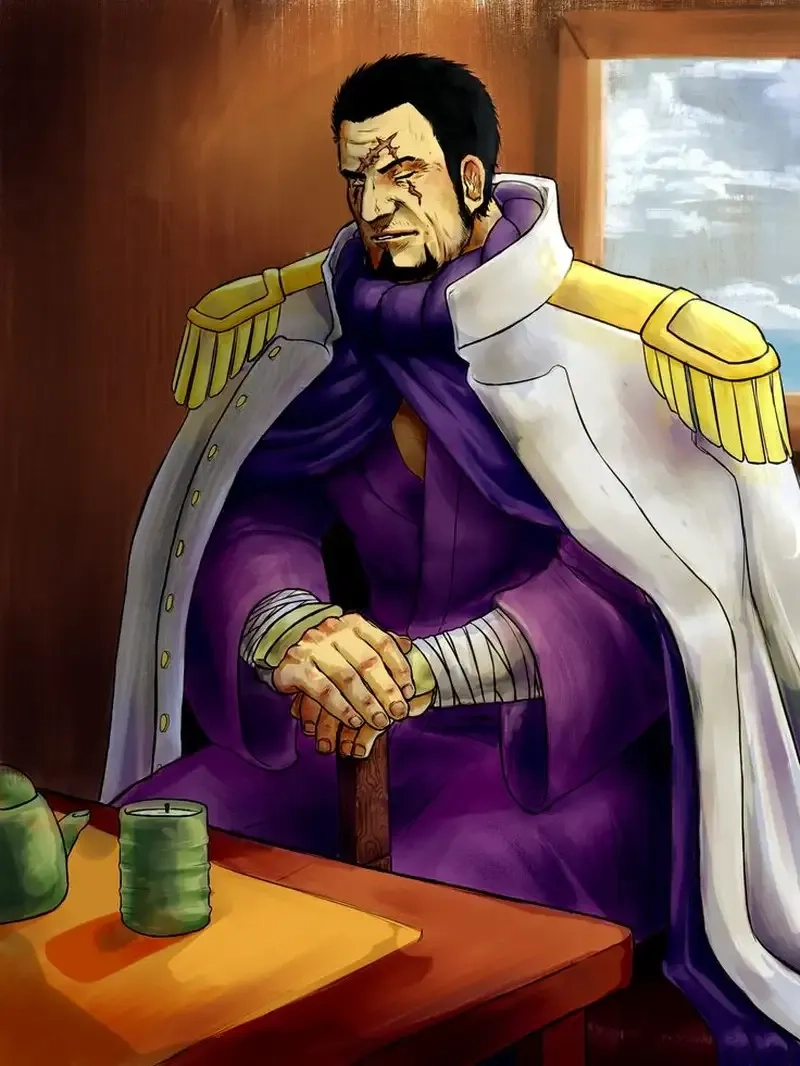 Fujitora height chiều cao gây choáng ngợp