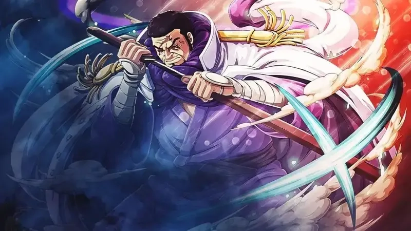 Fujitora anime adventures xuất hiện trong game nổi tiếng