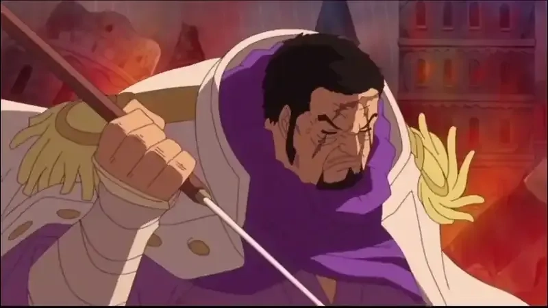 Fujitora vs zoro kiếm khí va chạm nảy lửa