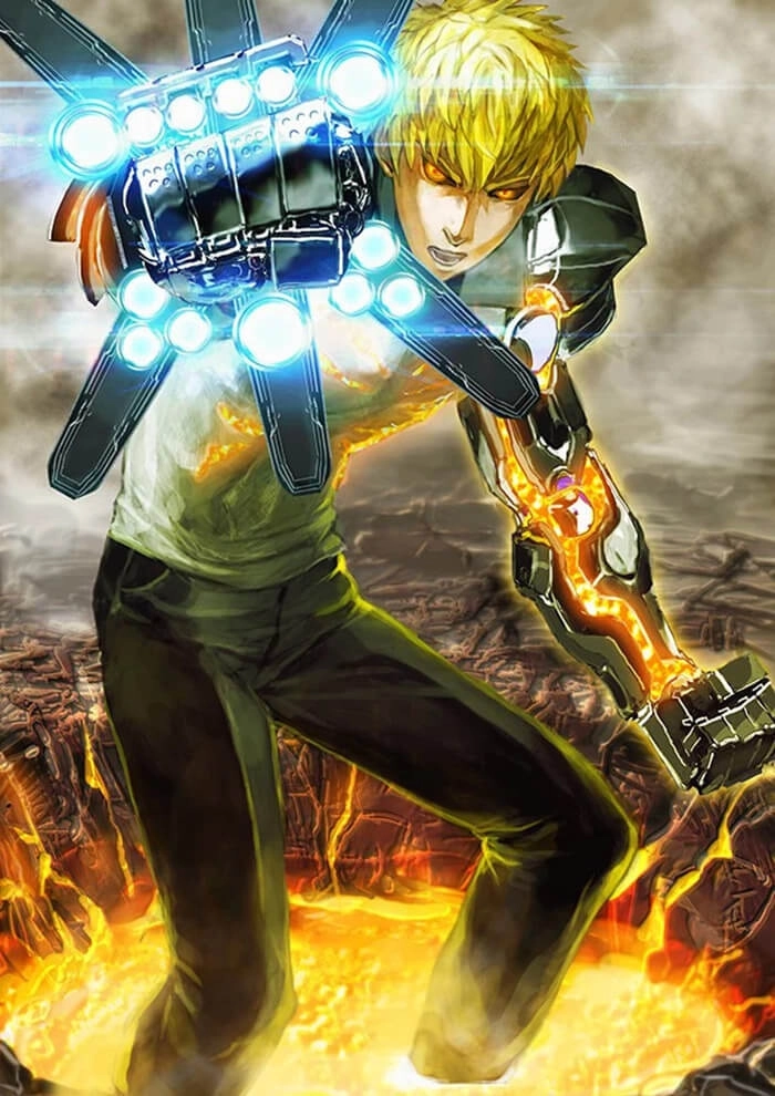 Cặp đôi bất bại saitama and genos trong OPM