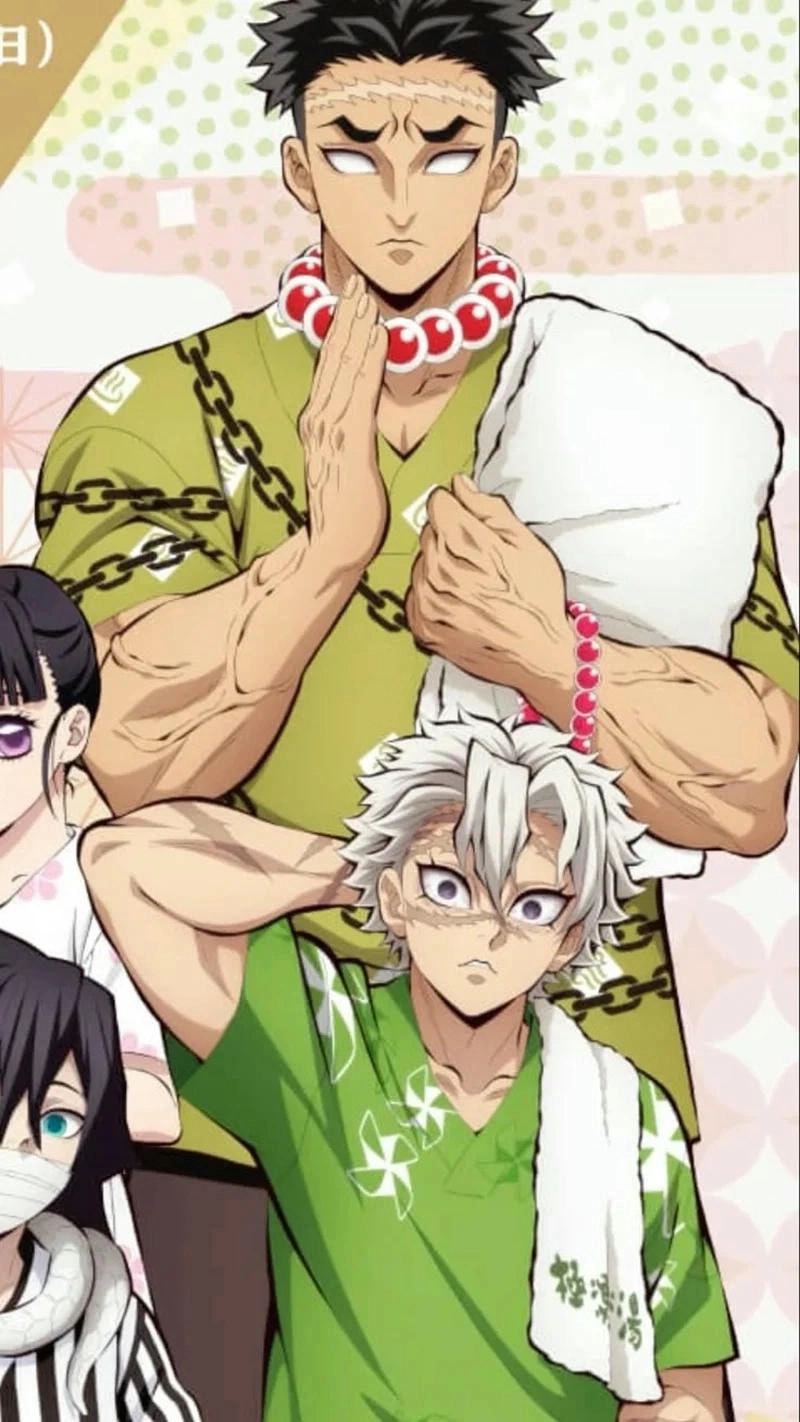 Tình tiết gay cấn trong himejima gyomei x sanemi