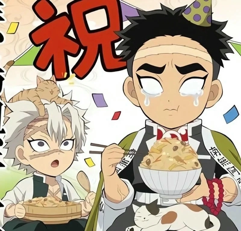 Cảnh hành động đỉnh cao gyomei vs muzan anime