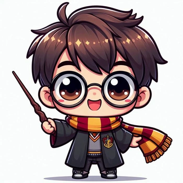 Tuyển tập cute harry potter chibi đầy màu sắc