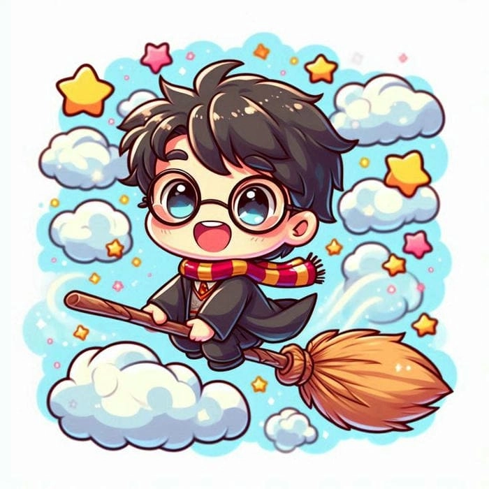 Săn ngay harry potter chibi blanket dễ thương
