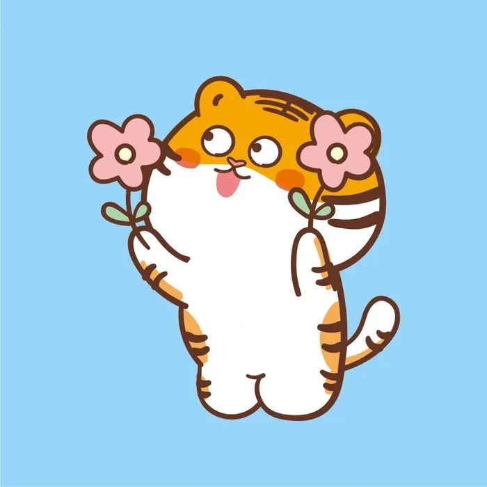 Ai nhìn cũng mê hổ chibi dễ thương