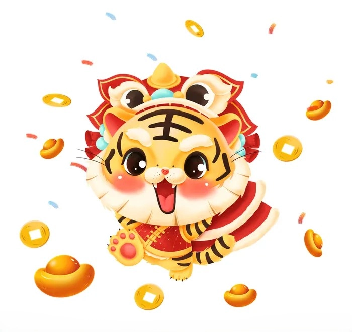 Khám phá ngay loạt mặt hổ chibi ngộ nghĩnh