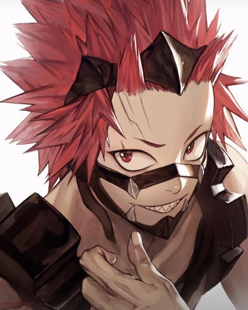 Kiểu tóc lạ mắt của kirishima hair down