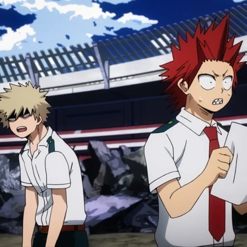 Cặp đôi kirishima x bakugo siêu nổi bật