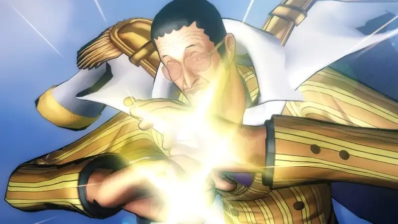 One piece admiral kizaru sở hữu sức mạnh vượt trội