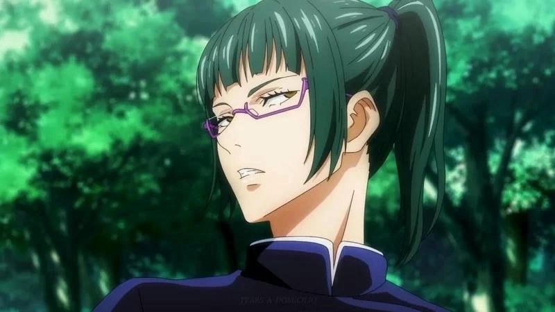 Anime Maki Zenin nổi bật trong từng khung hình