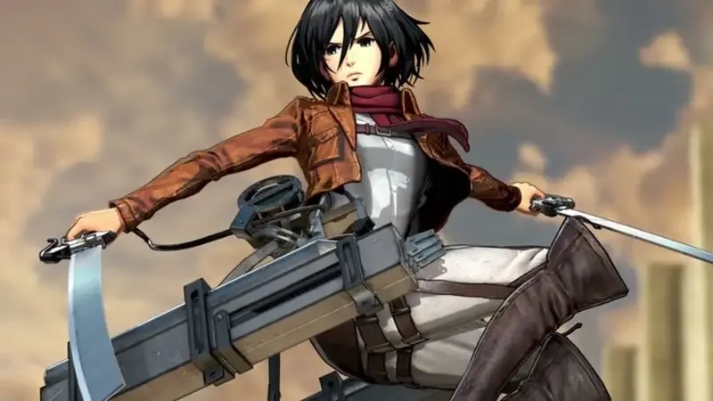 Thần thái đỉnh cao của attack on titan mikasa