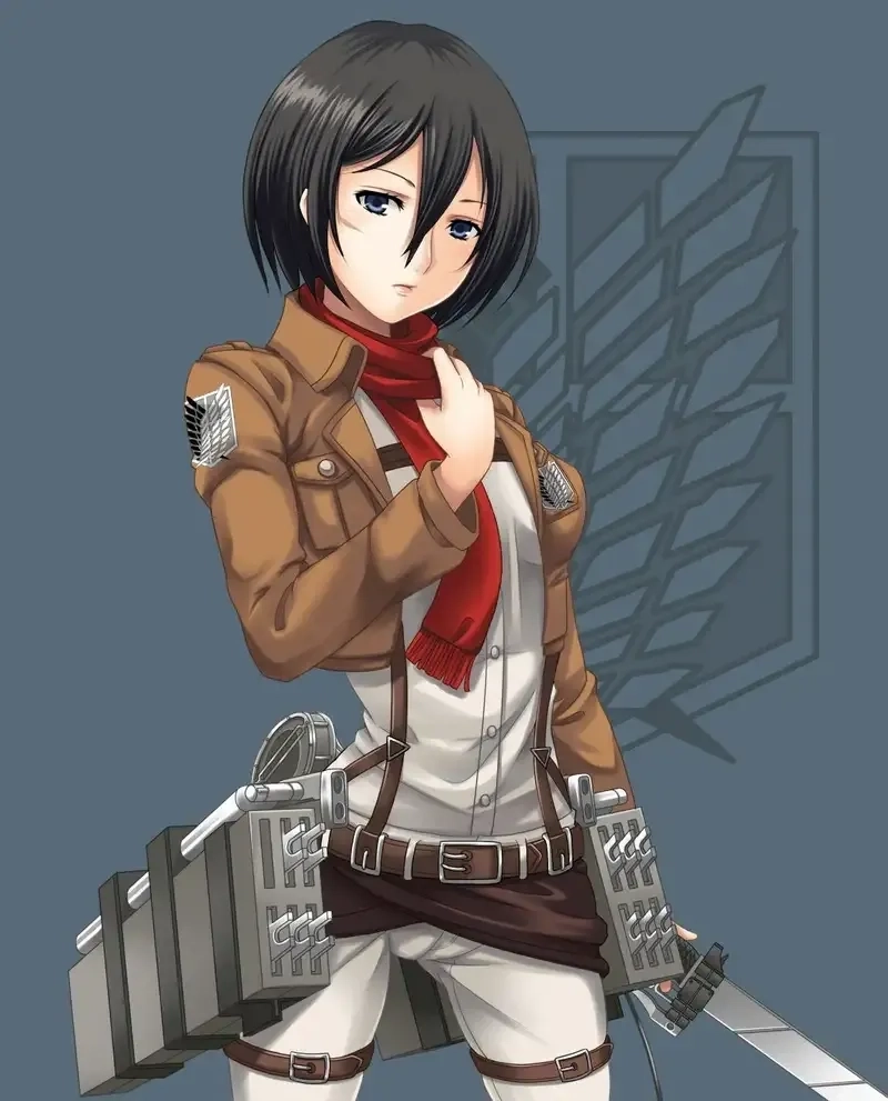 Tạo hình cosplay mikasa siêu chân thật