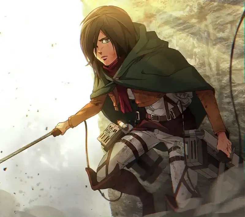Nét quyến rũ khó cưỡng của anime mikasa