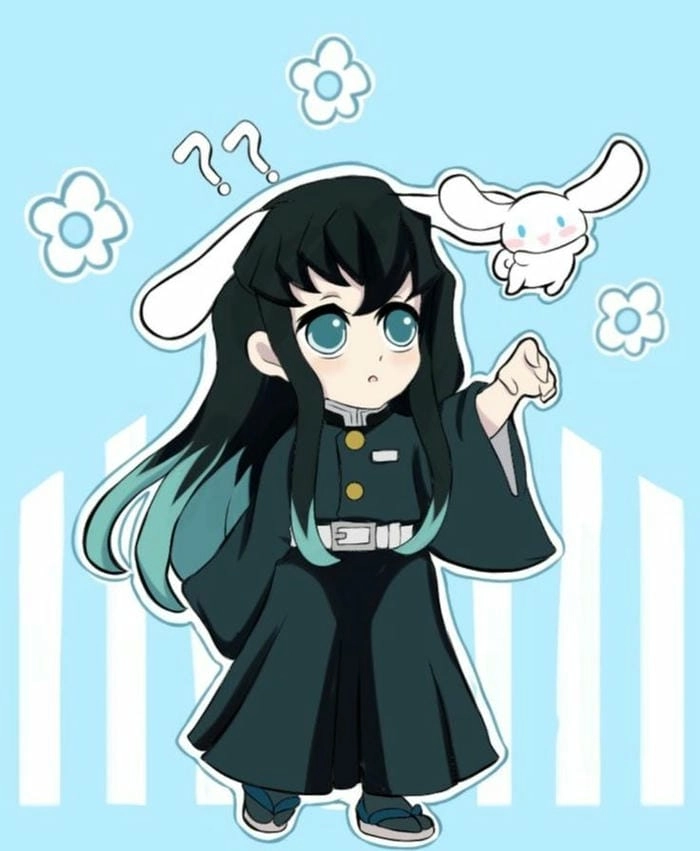 Hướng dẫn vẽ muichirou chibi cute siêu dễ