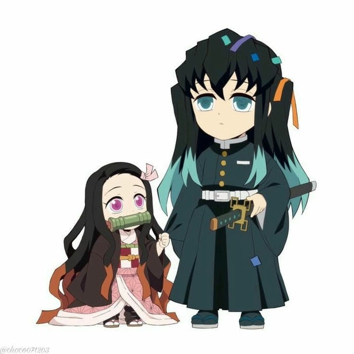 Đổi style với hình nền muichirou chibi cực đẹp