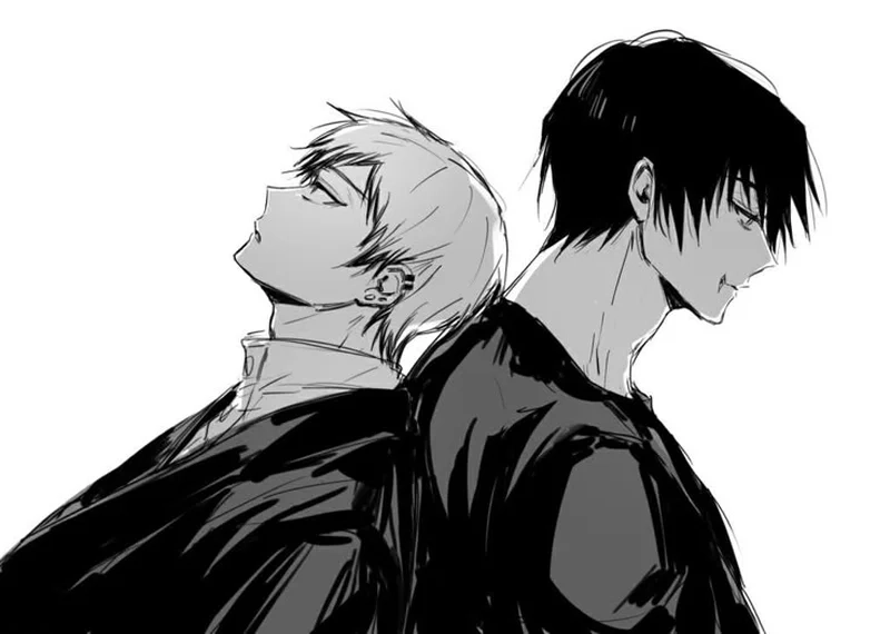 Fanart mãn nhãn về naoya x maki jjk