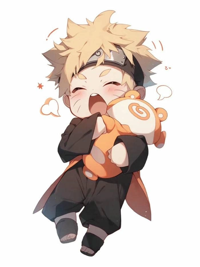 Chiêm ngưỡng bộ hình vẽ naruto chibi đẹp lạ