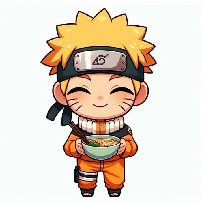 Ảnh đôi naruto chibi hinata siêu dễ thương