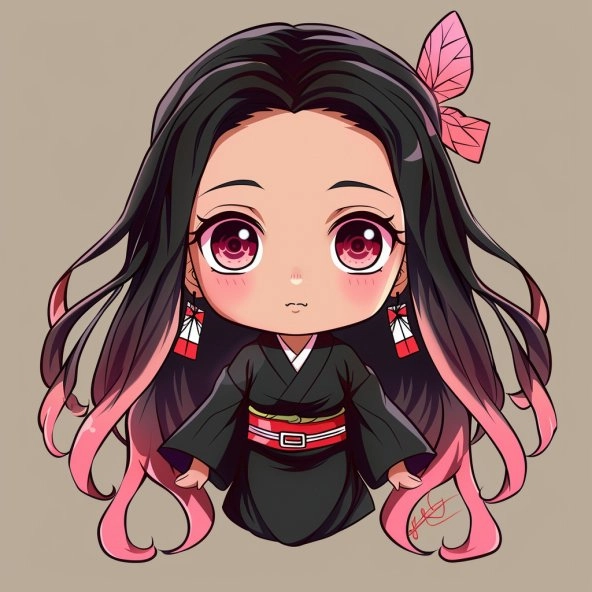 Tìm hiểu cute cách vẽ nezuko chibi đơn giản