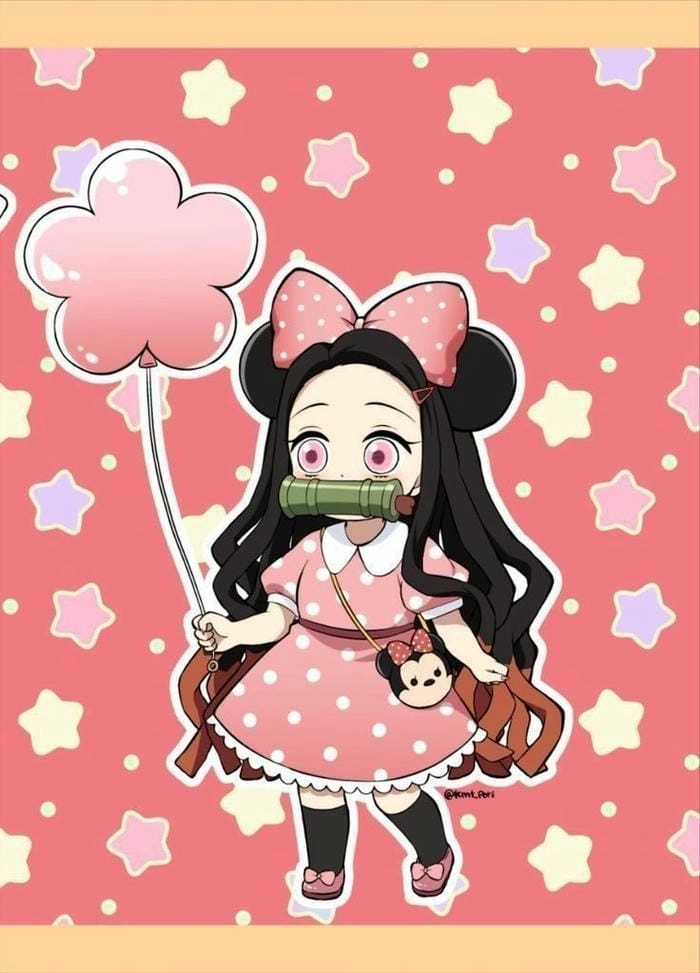 Gợi ý cách vẽ nezuko chibi cute đáng yêu