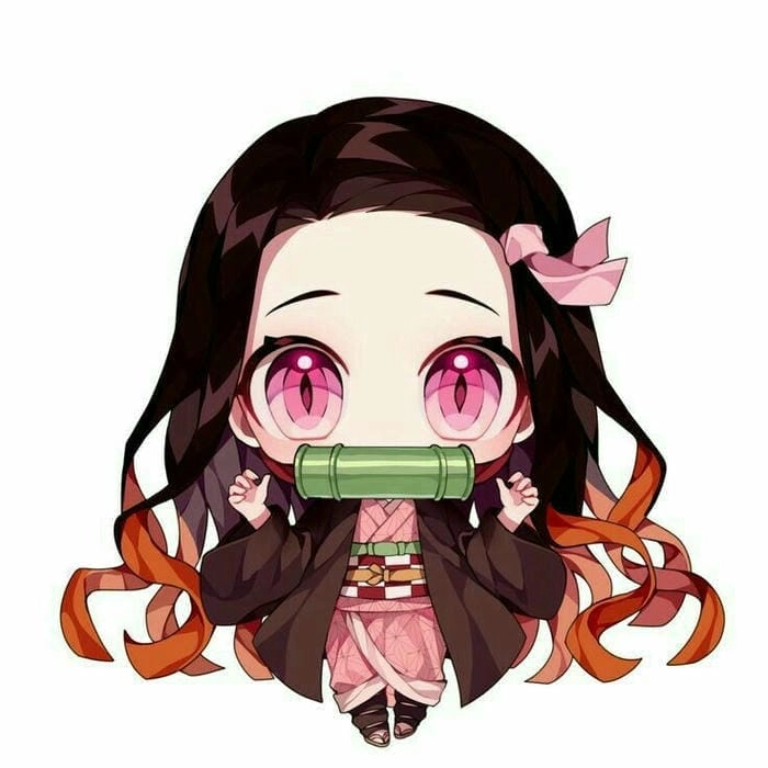 Tổng hợp nezuko chibi cute đơn giản dễ vẽ