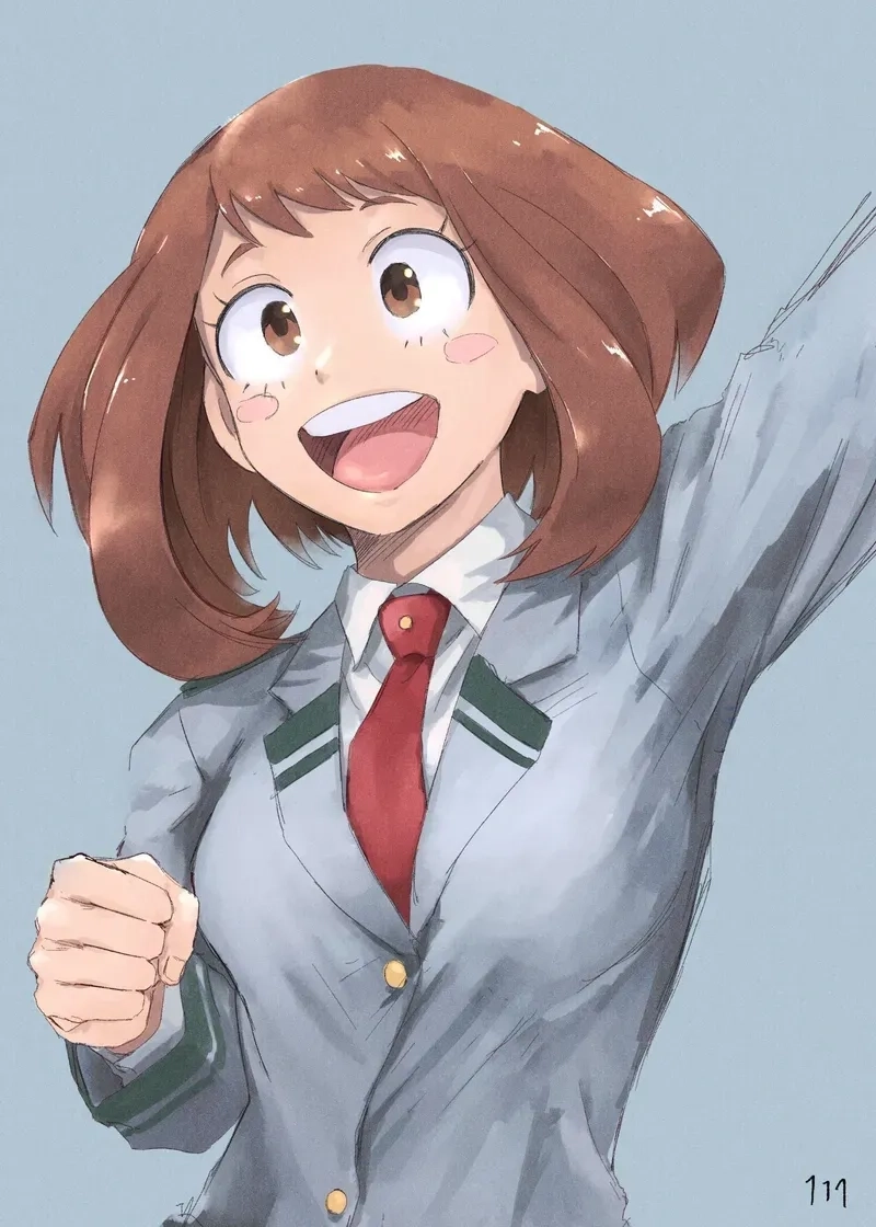 Ngắm nhìn khoảnh khắc uraraka ochako