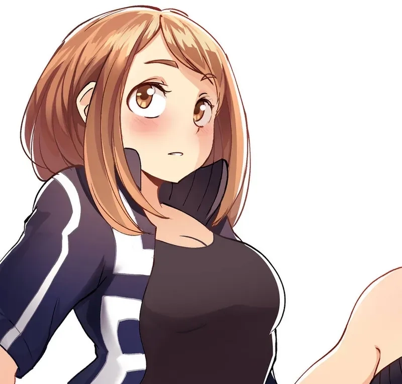Khám phá nét vẽ của uraraka manga