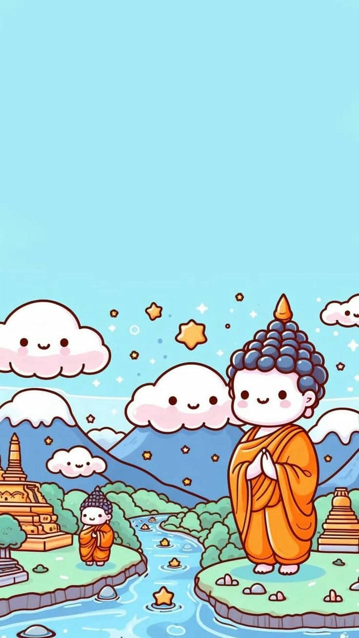 Sưu tầm những mẫu đức phật chibi đẹp nhất