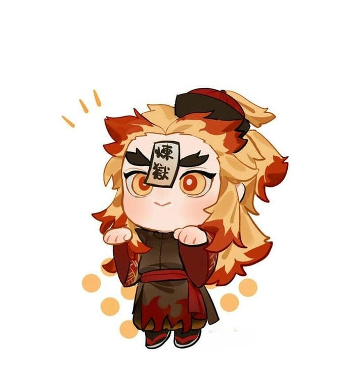Hướng dẫn từng bước cách vẽ rengoku chibi
