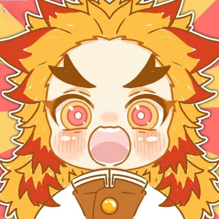 Tình bạn đẹp giữa mitsuri and rengoku chibi