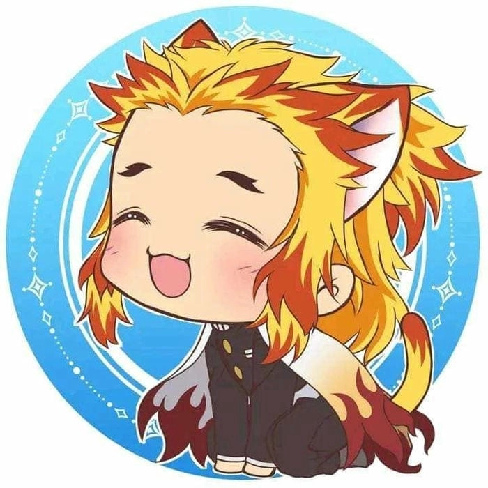 Tác phẩm fanart rengoku chibi dibujo đặc sắc