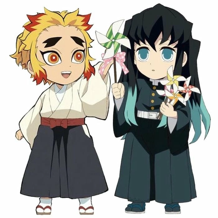 Cảm nhận vẻ dễ thương rengoku chibi kawaii